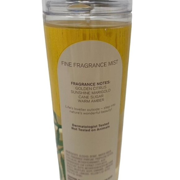 Bath & Body Works Marigold & Cane Sugar Fragrance Mist 8 Fl Oz x 2 - Picture 3 of 5